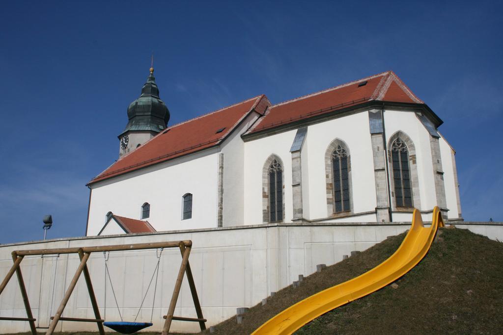 Gasthof Alpenblick Amstetten Exterior foto